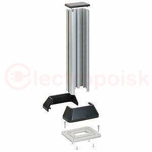 Connect Миниколонна 2-сторонняя на 6 CIMA-модулей 471х1265(158)х1095(181) мм SC алюминий-графит
