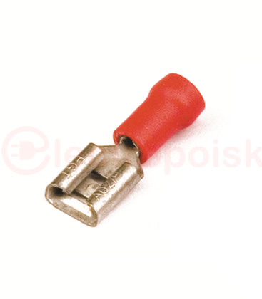 Разъем РпИм 1.5-5-0.5 красный QUADRO (100шт)