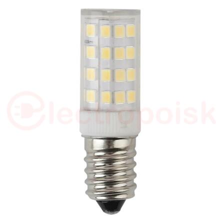 Лампа светодиодная LED 5Вт Т25 2700К Е14 теплый капсула