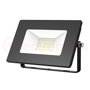 Прожектор светодиодный ДО-30 Вт 2700 Лм 6500К IP65 200-240 В черный LED Elementary Gauss
