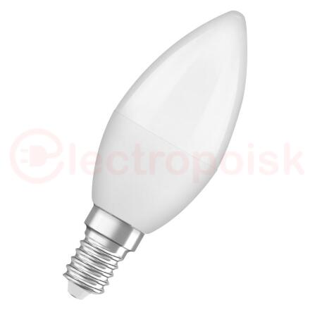 Лампа светодиодная LED Antibacterial Свеча 5,5Вт (замена 50 Вт), 470Лм, 2700 К, цоколь E14 OSRAM