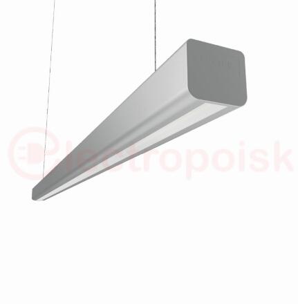 Светильник светодиодный ДПО/ДСО-80Вт IP23 8300Лм 4000К Mercury LED Mall 1,5м опал 1460*66*58мм
