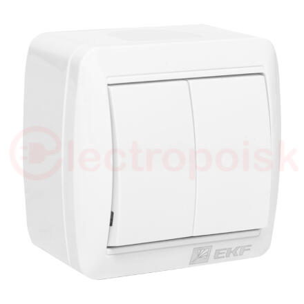 Владивосток Выключатель 2-кл. 10А IP54 бел. EKF   PROxima