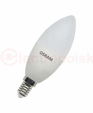 Лампа светодиодная LED Star Свеча 7Вт (замена 60Вт), 600Лм, 2700К, цоколь E14 OSRAM