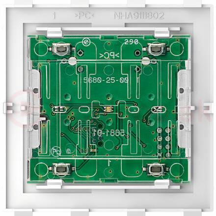 Модуль кнопочный D-Life PlusLink Wiser BLE 2-клавишный