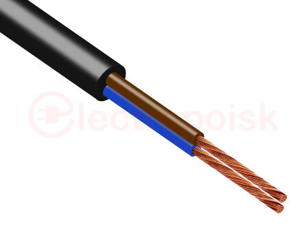 Провод ПВСнг(А)-LS  2*2.5 Ч 100м ТРТС