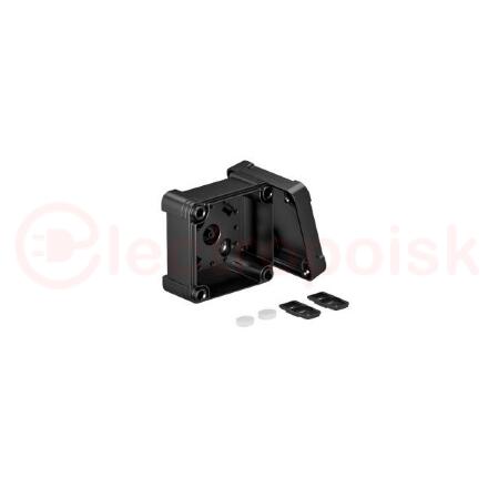 Распределительная коробка X01C, IP 67, 95х95х60 мм, черная, сплошная стенка