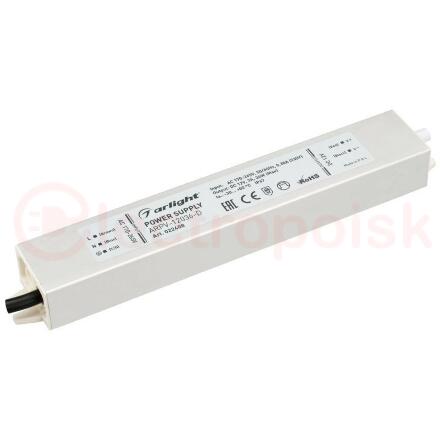 Блок питания ARPV-12036-D (12V, 3.0A, 36W) (ARL, IP67 Металл, 3 года)