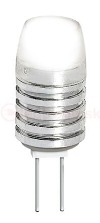 Лампа светодиодная LED 1.5Вт G4 12В AC/DC холодный (блистер 5 шт)