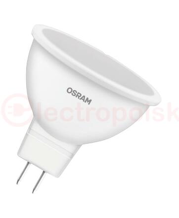 Лампа светодиодная LED 5Вт GU5.3 5000К 400лм 230V CL MR16 (замена 50Вт) OSRAM LS