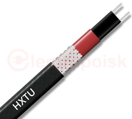 Кабель саморегулирующийся нагревательный 15HXTU2-CT промышленный (трубы, узлы, резервуары) 15 Вт/м,  фторопласт