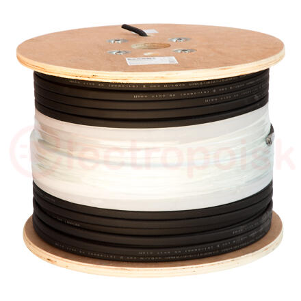 Кабель греющий саморегулирующийся PROconnectSRL 40-2CR (UV), экранированный, с защитой от ультрафиолета, 40 Вт/1 м, 200 м