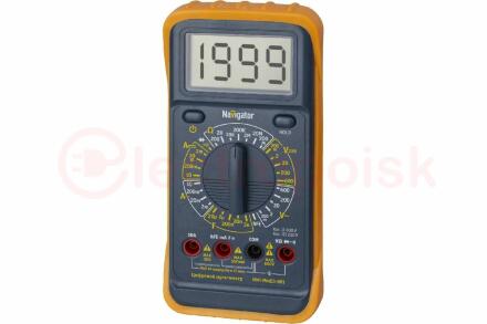 Мультиметр цифровой Navigator NMT-Mm03-064 (MY64)