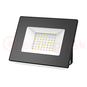 Прожектор светодиодный ДО-50 Вт 4500 Лм 6500К IP65 200-240 В черный LED Elementary Gauss