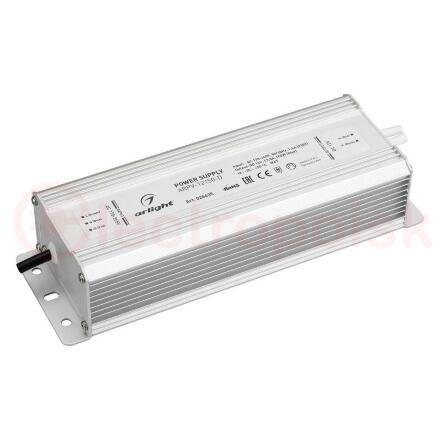 Блок питания ARPV-12150-D (12V, 12.5A, 150W) (ARL, IP67 Металл, 3 года)