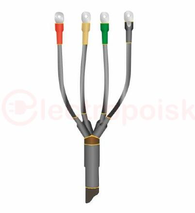Муфта кабельная концевая 1ПКВ(Н)ТпНнг-LS-4х(35-50) с наконечниками болтовыми