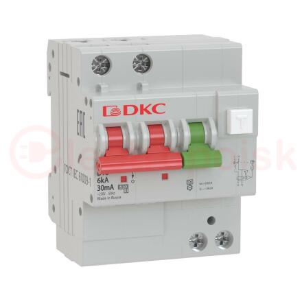 АВДТ с защитой от сверхтоков YON MDV63-23C50-A (2п, 100mA)