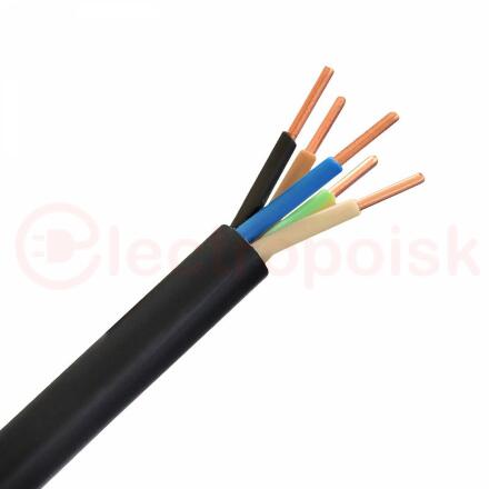 Кабель ВВГ нг(А)LS 5х2.5 0.66кВ