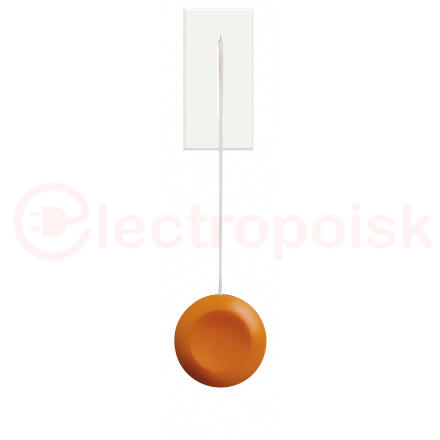 Axolute Кнопка со шнуром 1Р (NO) 10А 250В~ белый