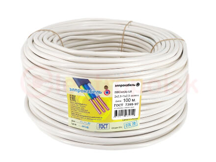 Провод ПВСнг(А)-LS  3*2.5 Б 100м ТРТС