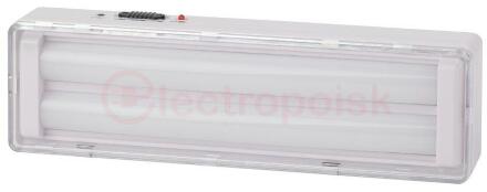 Светильник светодиодный аварийный непостоянный DBA-104-0-20  44LED 6ч IP20 стрелка (20/880) ЭРА