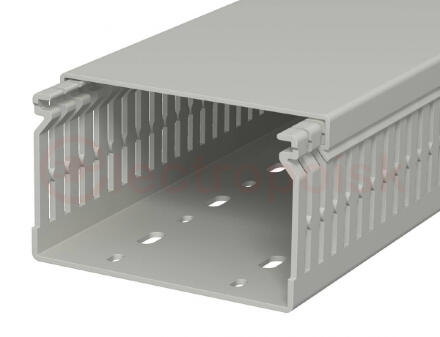 Распределительный кабельный канал LK4 N 60x100x2000 мм (ПВХ,серый)