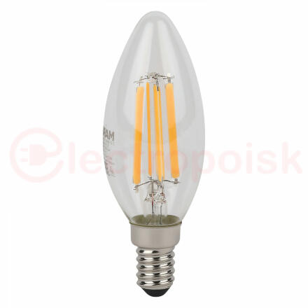 Лампа светодиодная филаментная LED Star Свеча 6Вт (замена 75Вт), 750Лм, 2700К, цоколь E14 OSRAM
