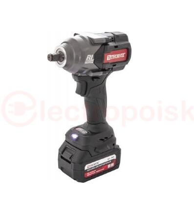 Гайковерт ударный аккумуляторный бесщёточный 1/2''DR, 21В, 1080 Нм
