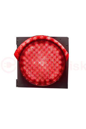 Секция светофора красная (СДС-300К) Т.6.2