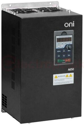 Преобразователь частоты A650 380В 3Ф 55kW 112А вст. тор. ONI
