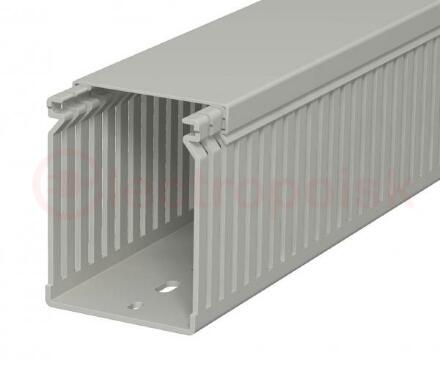 Распределительный кабельный канал LK4 80x60x2000 мм (ПВХ, серый)
