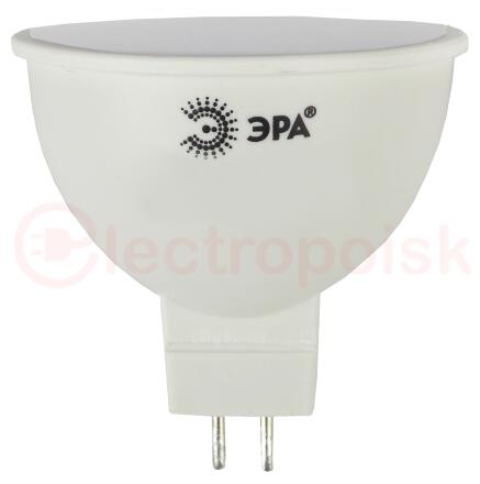 Лампа светодиодная LED MR16-8W-827-GU5.3 (диод, софит, 8Вт, тепл, GU5.3) , (10/100/4000)
