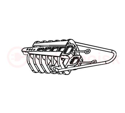 Зажим анкерный DN 123