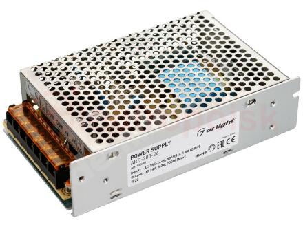 Блок питания ARS-100-24 (24V, 4.2A, 100W) (ARL, IP20 Сетка, 2 года)