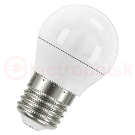 Лампа светодиодная LED 7 Вт E27 4000К 560Лм шарик 220 В (замена 60Вт) OSRAM