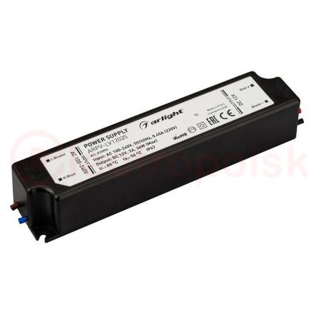 Блок питания ARPV-LV12035 (12V, 3.0A, 36W) (ARL, IP67 Пластик, 2 года)