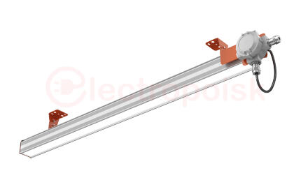 Светильник LED ВЕГА Ex (СПП) 47Вт 6190Лм 4,0К КСС Д IP65 закаленное стекло взрывозащищенная коробка накладной