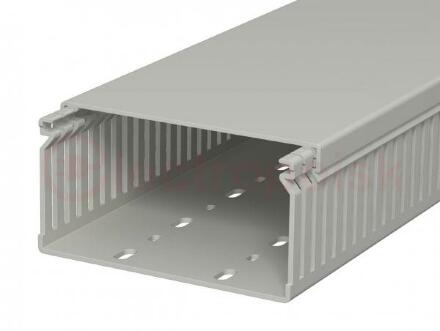 Распределительный кабельный канал LK4 60x120x2000 мм (ПВХ, серый)