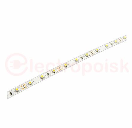 Лента светодиодная LEDx60/м 1м 6Вт/м 12В белый IP20 (5м)