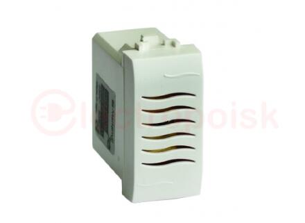 Зуммер 1 модуль 12V слоновая кость