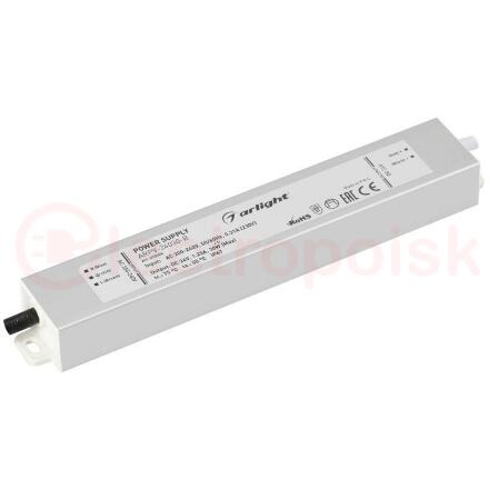 Блок питания ARPV-24030-B (24V, 1.3A, 30W) (ARL, IP67 Металл, 3 года)