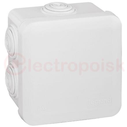 Plexo Коробка 80х80х45мм белая IP55
