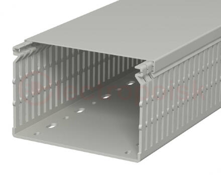 Распределительный кабельный канал LK4 N 80x120x2000 мм (ПВХ,серый)