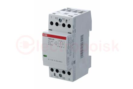 Контактор ESB25-22N-06 модульный (25А АС-1, 2НО+2НЗ), катушка 230В AC/DC