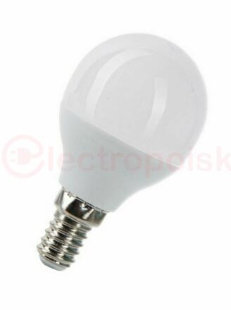 Лампа светодиодная LED 10вт Е14 белый матовый шар