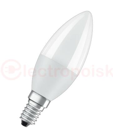 Лампа светодиодная LED 10 Вт E14 3000К 800Лм свеча 220 В (замена 75Вт) OSRAM
