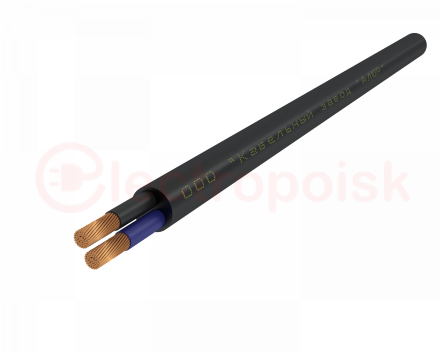Кабель силовой КГТП-ХЛ 2х6(N)-220/380-3бар