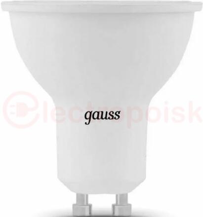 Лампа светодиодная LED 9 Вт 830 Лм 6500К холодная GU10 MR16 Black Gauss