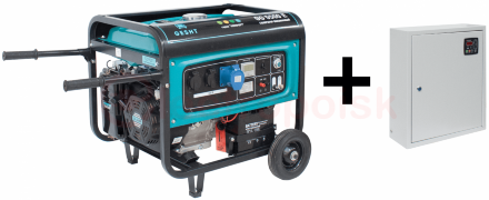 Бензогенератор GESHT GG5500E (с автоматикой)
