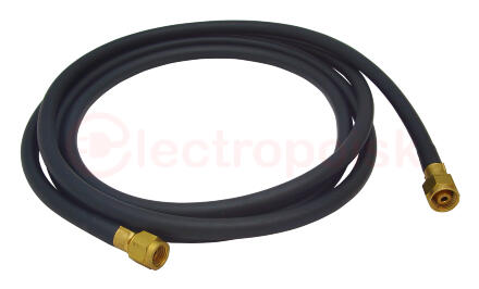 Шланг газовый с разъемами 1/4G + 3/8G 3m